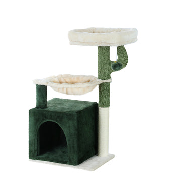 i.Pet Cat Tree Tower Scratching Post Scratcher Wood Condo Bed Toys House 78cm i.Pet